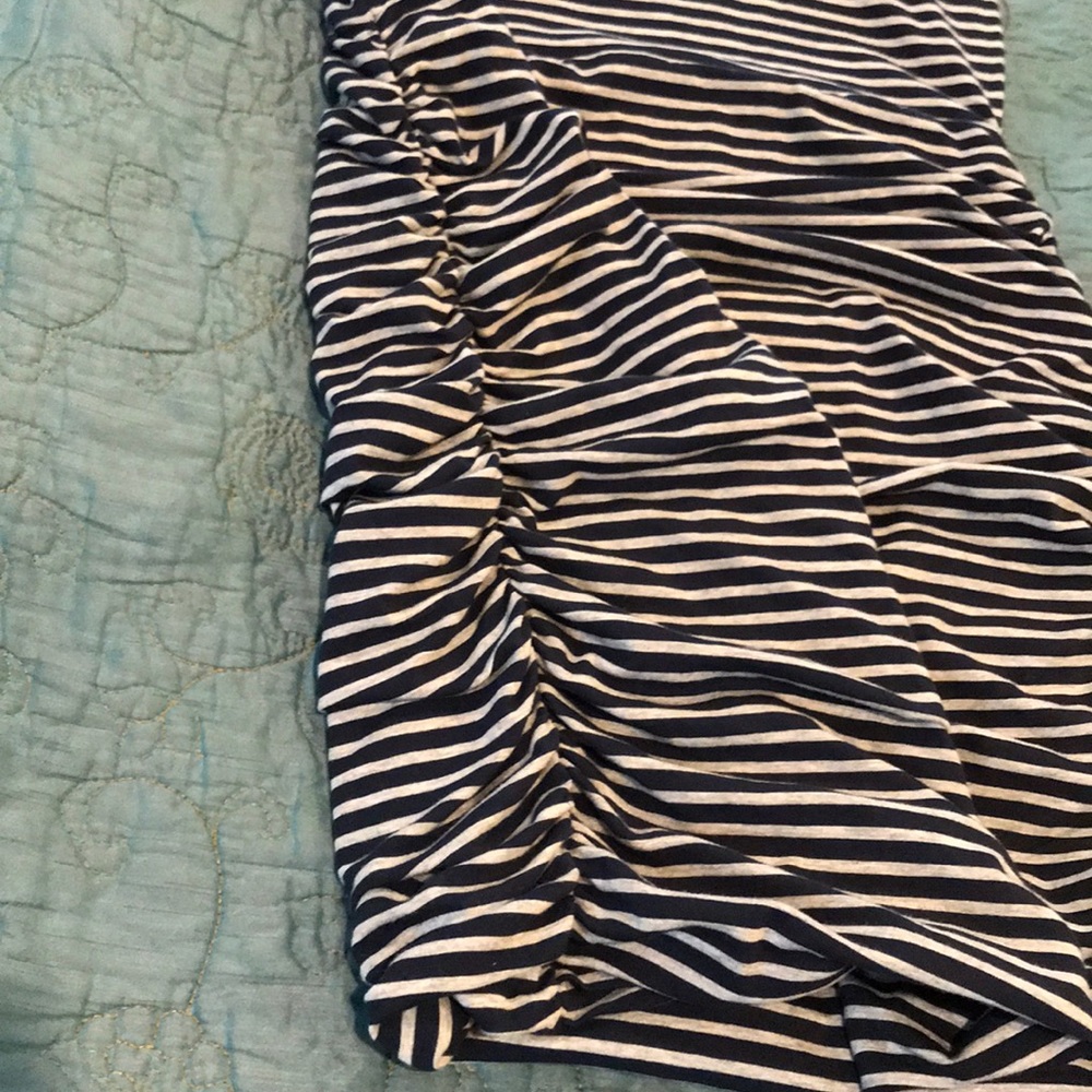 ATHLETA STRIPED TEE RACERBACK DRESS - Picture 5 of 7
